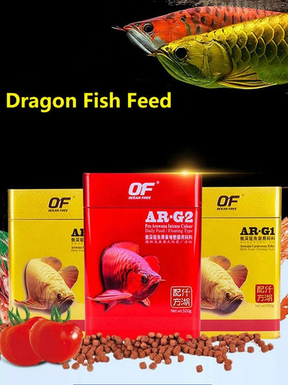 OCEAN FREE AROWANA PELLETS 250G