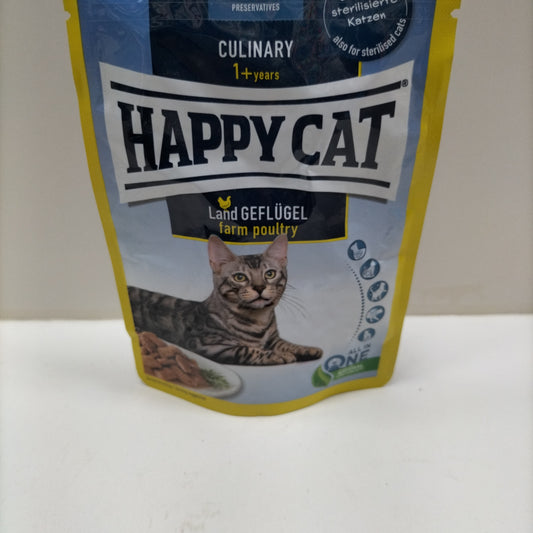 HAPPY CAT GRAVY POUCH 85G