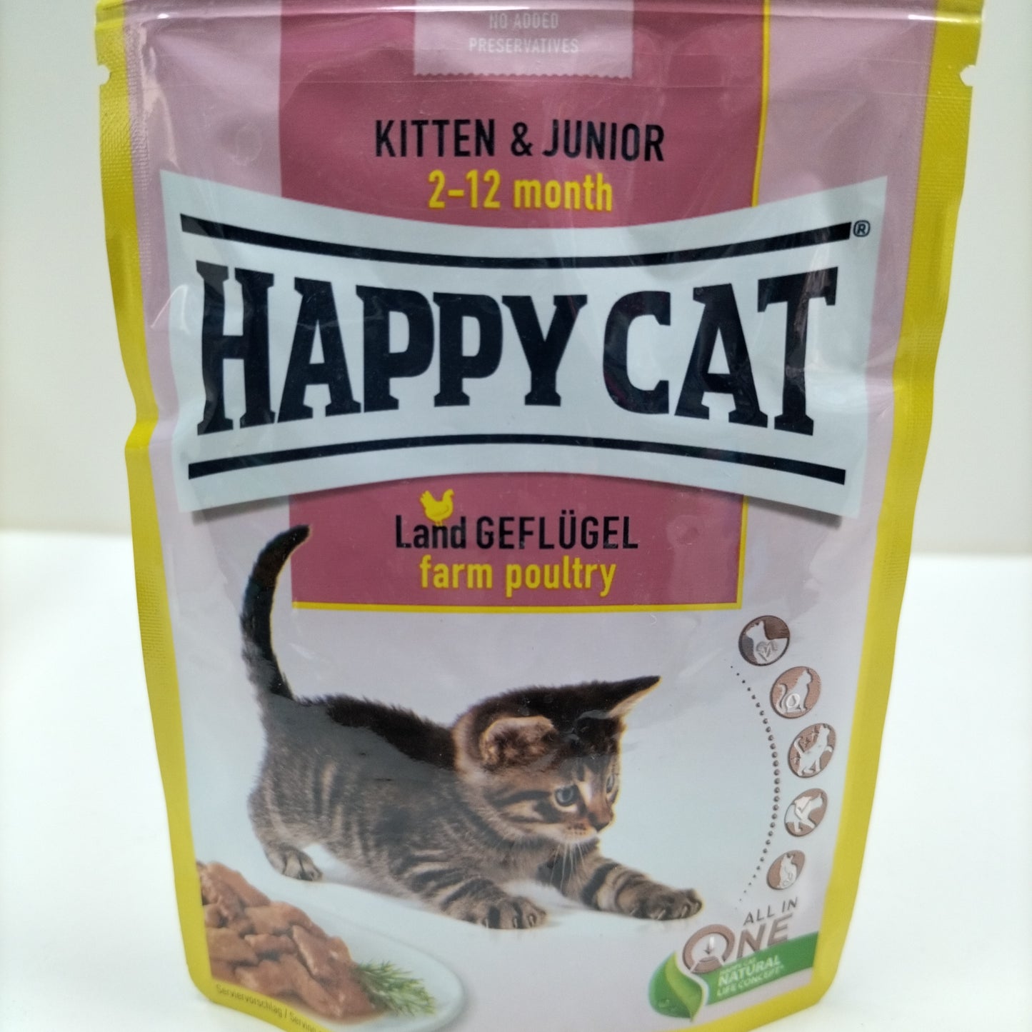 HAPPY CAT GRAVY POUCH 85G