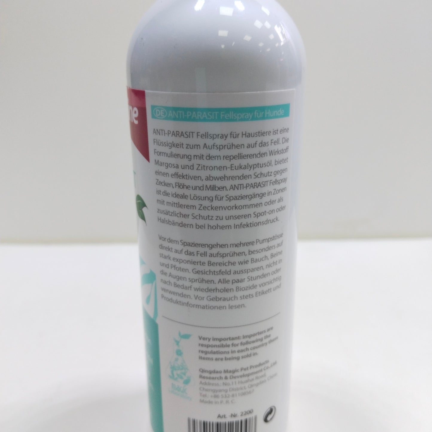 BIOLINE ANTI-PARASIT COAT SPRAY 207ML