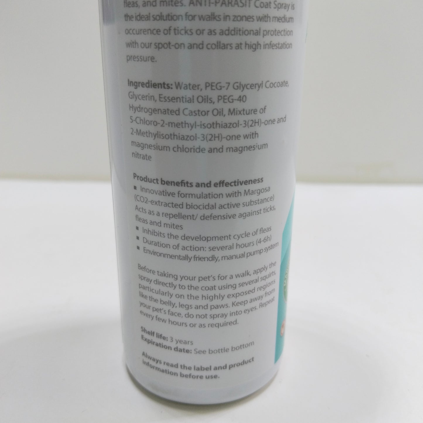 BIOLINE ANTI-PARASIT COAT SPRAY 207ML