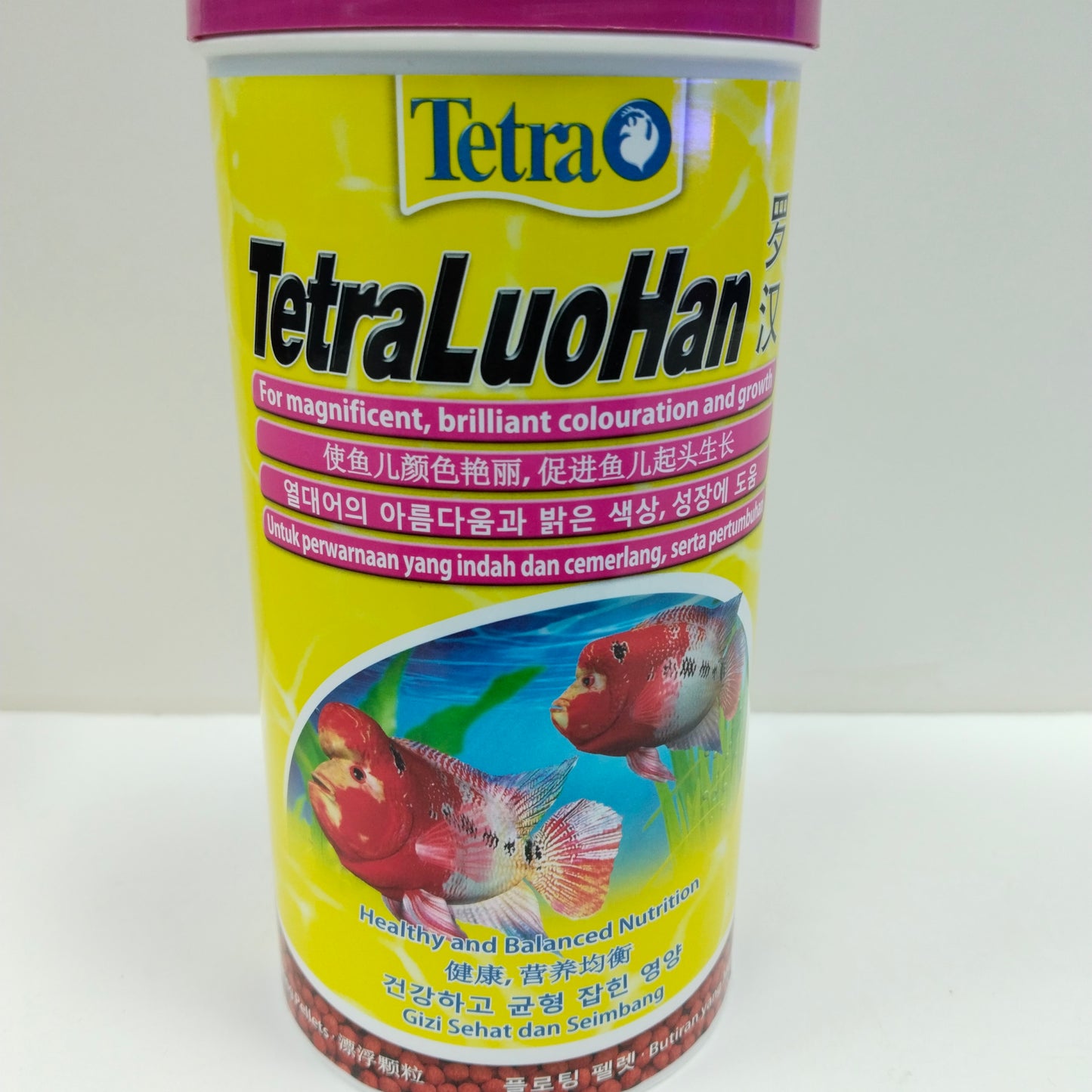 TETRA LUOHAN FLOWERHORN FISH FOOD