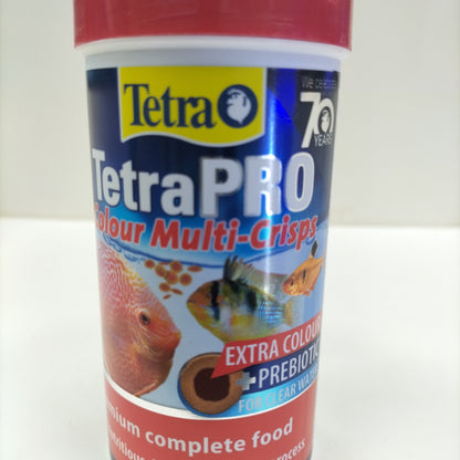 TETRA TETRAPRO COLOUR MULTI-CRIPS FISH FOOD 250ML