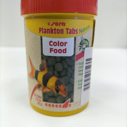 SERA PLANKTON TABS COLOR FISH FOOD