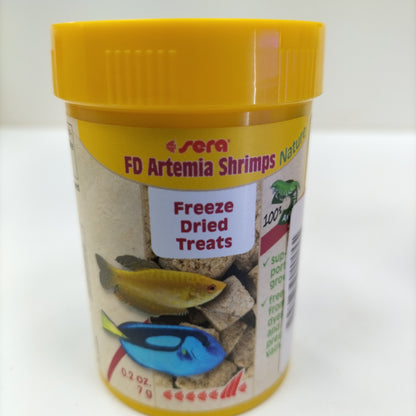 SERA FD ARTEMIA SHRIMPS FREEZE DIRED TREATS FISH FOOD