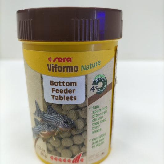 SERA VIFORMO BOTTOM FEEDER TABLETS FISH FOOD 64G