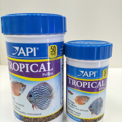 API TROPICAL PELLETS FISH FOOD