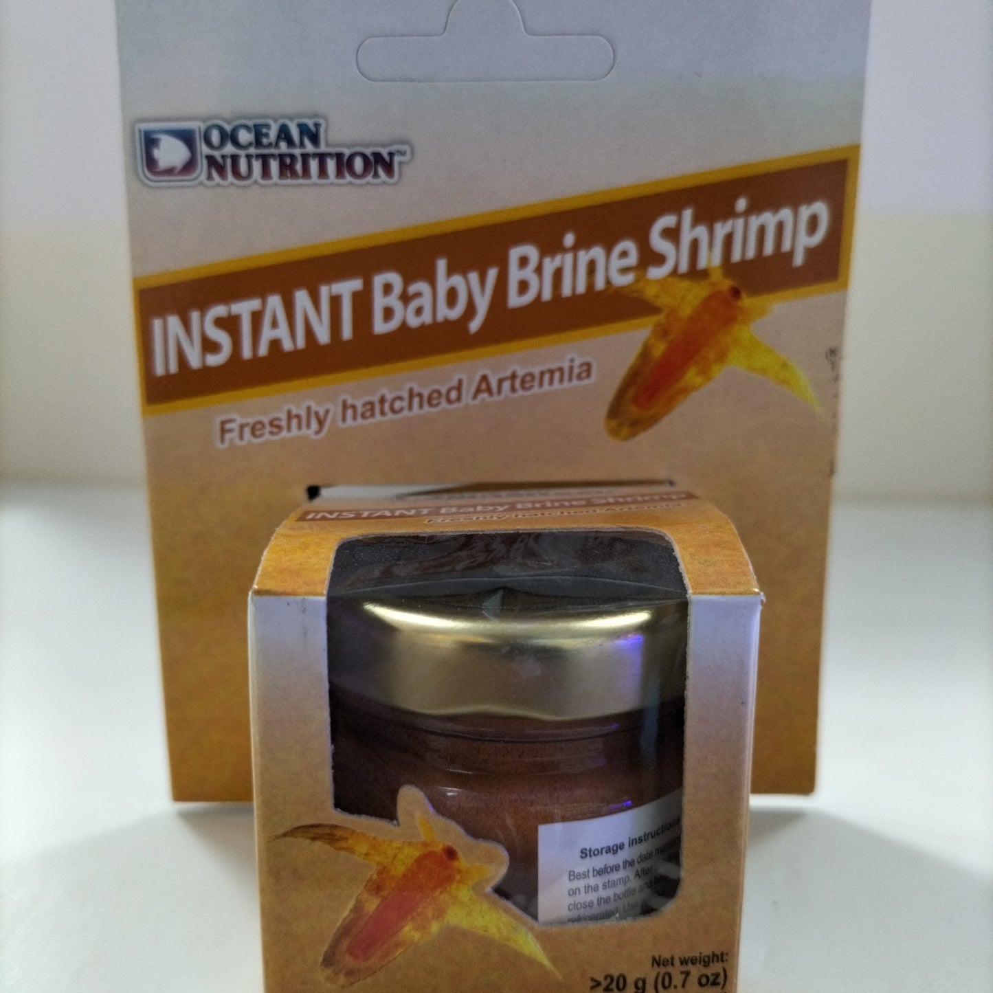 OCEAN NUTRITION INSTANT BABY BRINE SHRIMP FISH FOOD 20G