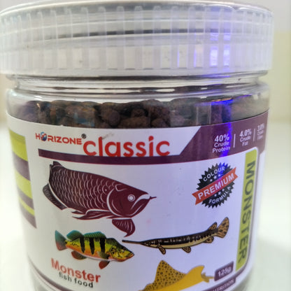 HORIZONE CLASSIC MONSTER FISH FOOD 125G