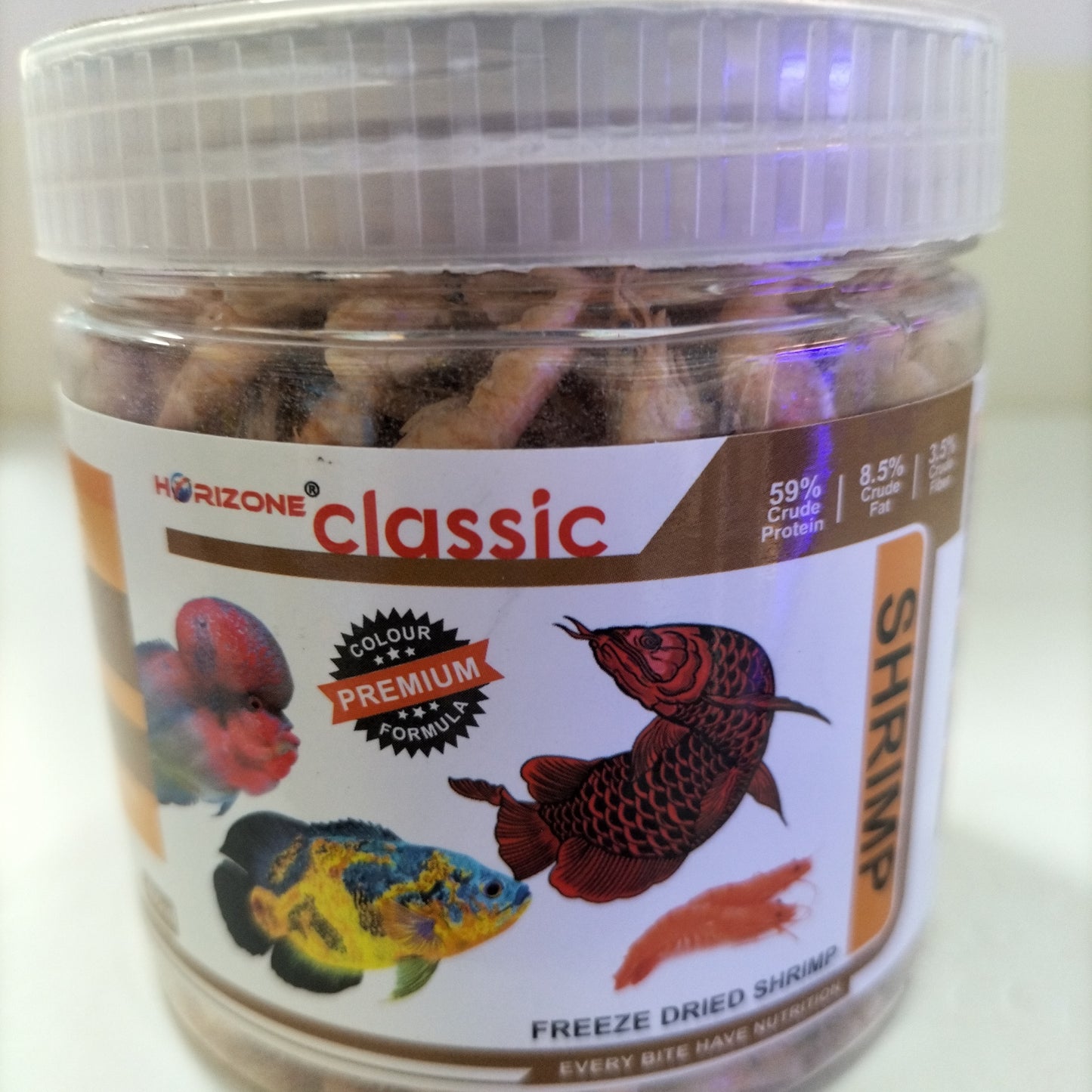 HORIZONE CLASSIC DRIED SHRIMP FISH FOOD 400ML