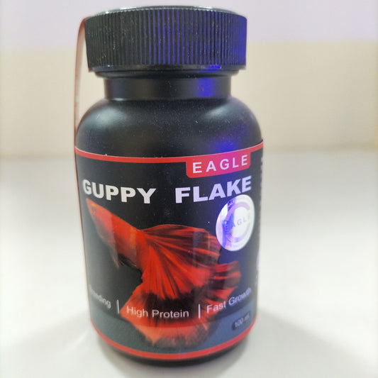 HORIZONE EAGLE GUPPY FLAKE FISH FOOD 100ML