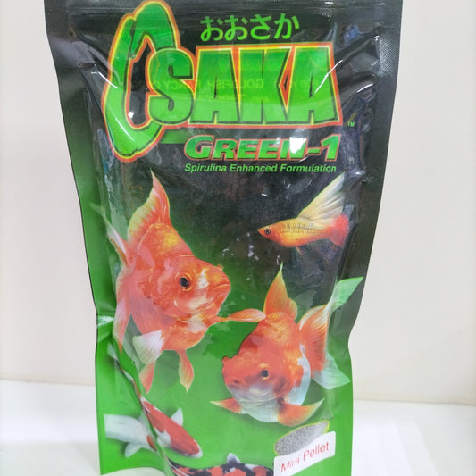 OSAKA GREEN-1 MINI PELLET FISH FOOD 200G