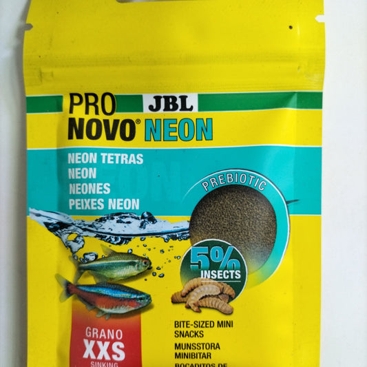 JBL PRO NOVO NEON GRANO XXS SINKING FISH FOOD 20ML