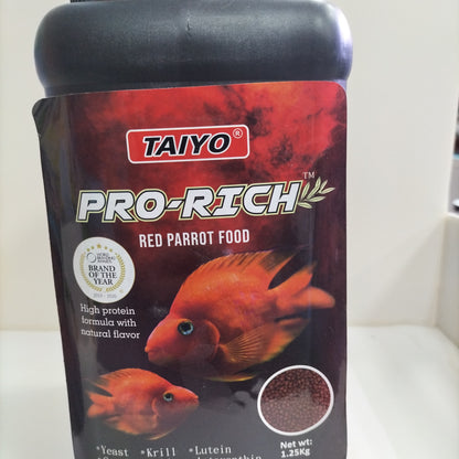 TAIYO PRO-RICH RED PARROT FISH FOOD