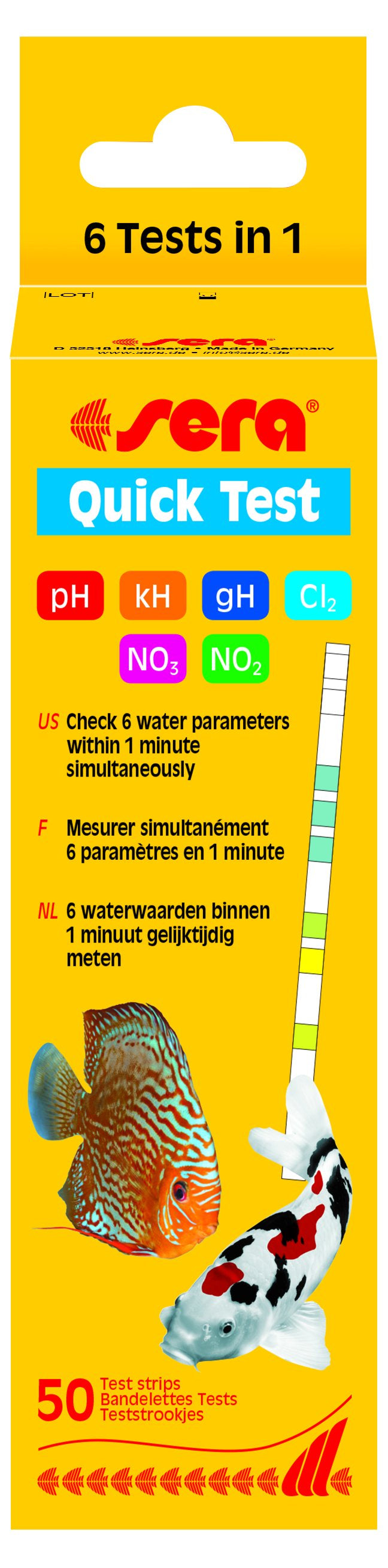 SERA QUICK TEST STRIPS