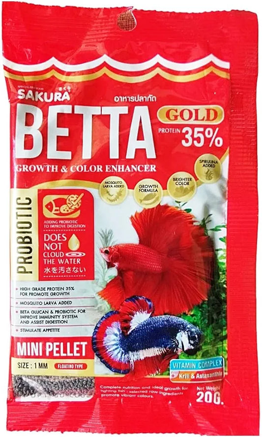 SAKURA BETTA PELLETS 20G