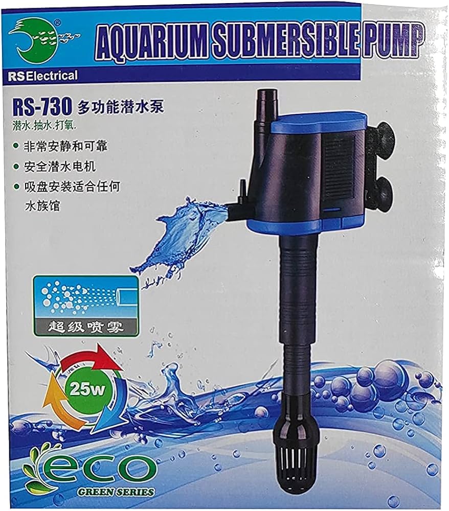 RS ELECTRICAL AQUARIUM SUBMERSIBLE PUMP RS-730