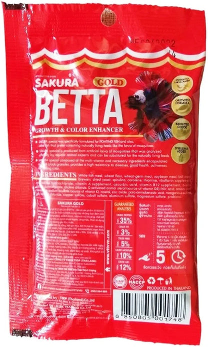 SAKURA BETTA PELLETS 20G