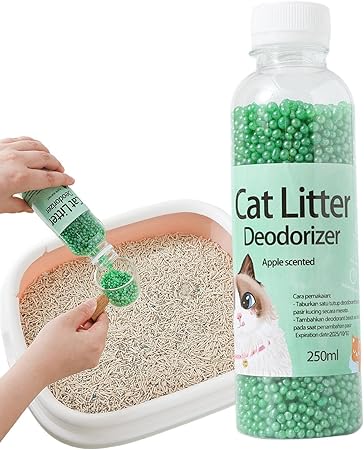 CAT LITTER DEODORIZING BEADS 250 ML