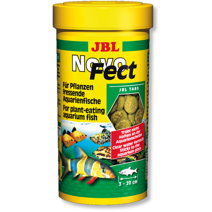 JBL NOVO FECT FISH FOOD 100ML