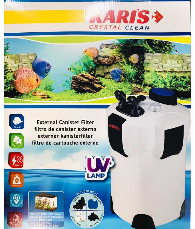 KARIS EXTERNAL CANISTER FILTER