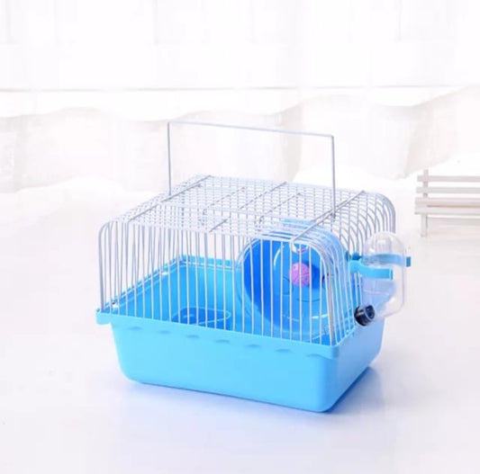 Hamster Cage with Toy Small