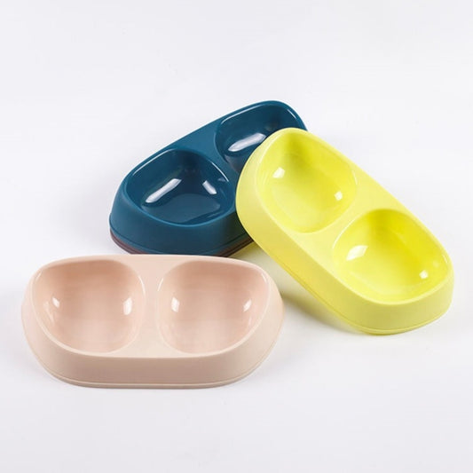 Dual Pets Bowl Plastic