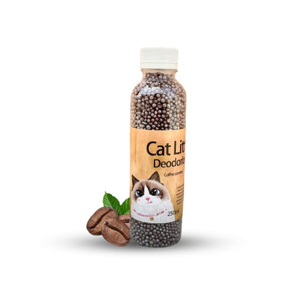 CAT LITTER DEODORIZING BEADS 250 ML