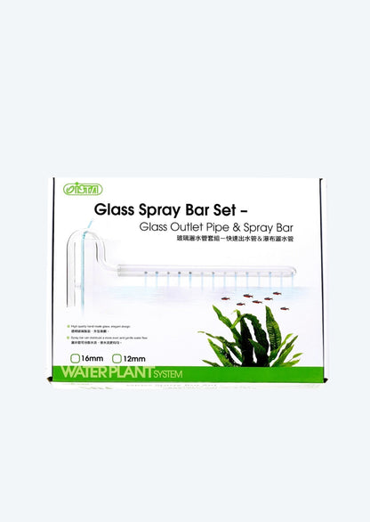 ISTA GLASS BAR SET - GLASS OUTLET PIPE & SPRAY BAR