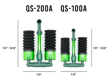 QANVEE BIO SPONGE FILTER QS100A