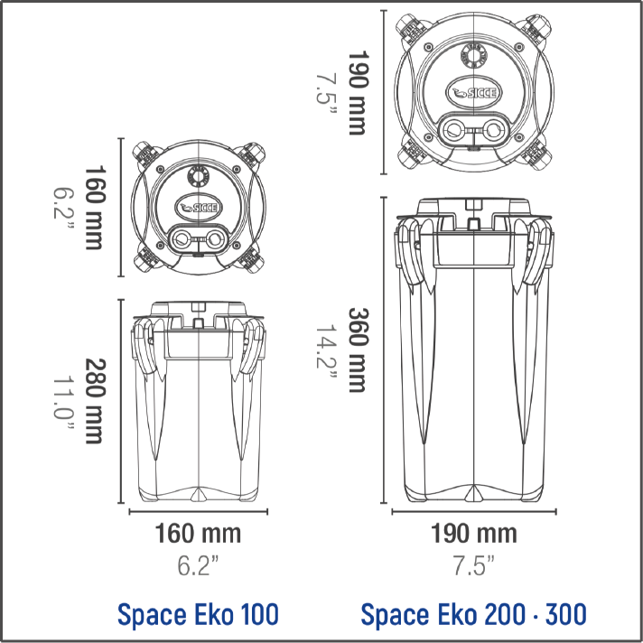 SPACE EKO External Filters