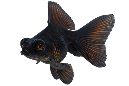 BLACK MOOR FISH