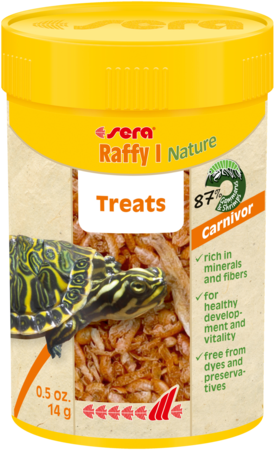 SERA RAFFY I TREATS TURTLE FOOD