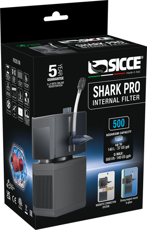 SICCE SHARK PRO INTERNAL FILTERS