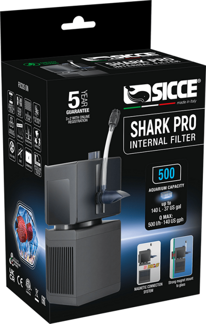 SICCE SHARK PRO INTERNAL FILTERS