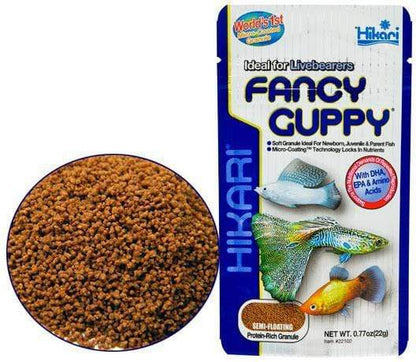 HIKARI FANCY GUPPY FISH FOOD 22G