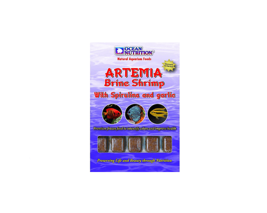 Frozen Artemia Brine Shrimp With Spirulina And Garlic