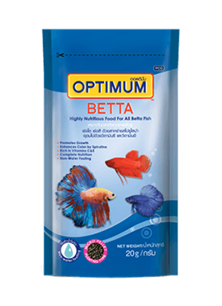 OPTIMUM BETTA FISH FOOD 20G