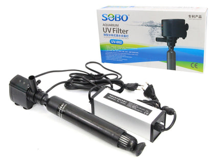 SOBO AQUARIUM UV FILTER UV-001