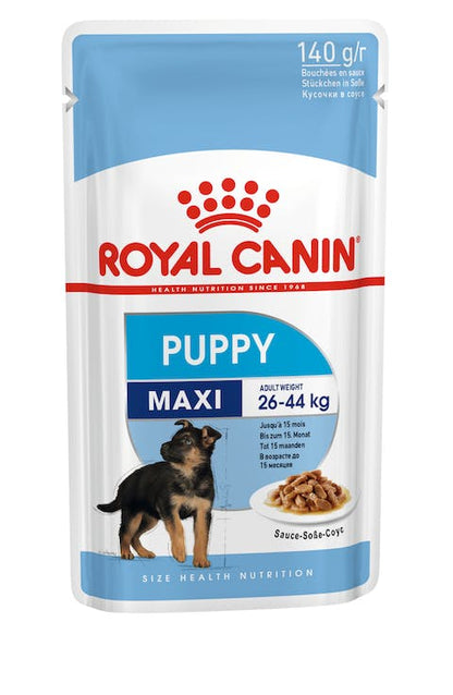 ROYAL CANIN PUPPY MAXI GRAVY 140GR